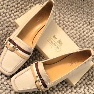 Coach cream shoes